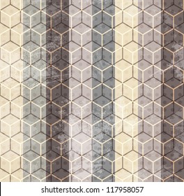 vintage cubes seamless