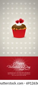 Vintage Cupcakes Hintergrund 04
