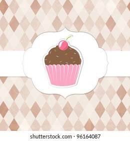 Vintage Cupcakes Labels