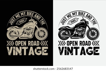 Vintage Custom motorbike t-shirt design vintage monochrome badge, backgrounds isolated vector
