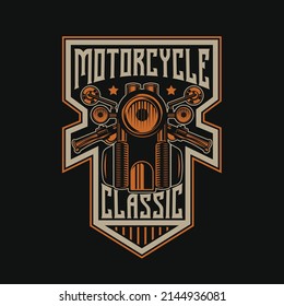 vintage custom motorcycle biker designs