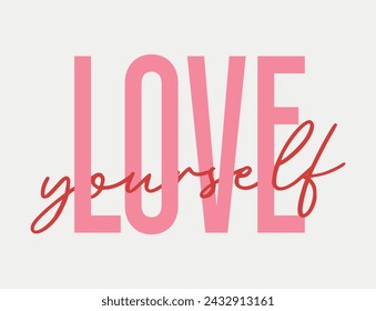 Vintage cute typography motivational quote slogan print with retro inspirational text for graphic tee t shirt or poster sticker - Vector