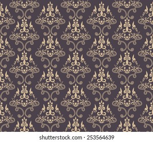 vintage damask pattern design texture