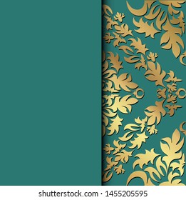 Vintage damask pattern, great design for any purposes. Indian paisley pattern vector