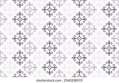 Vintage damask seamless pattern background