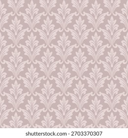 Vintage Damask Seamless Pattern Floral Vector, damask seamless pattern crafted in elegant floral style, showcasing a refined damask seamless pattern for classic decoration,