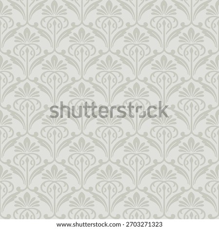 Vintage Damask Seamless Pattern Floral Vector – a damask seamless pattern crafted in elegant floral style, showcasing a refined damask seamless pattern for classic decoration