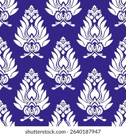 vintage damask seamless vectors, and illustrations