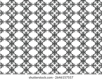 Vintage Damask-Inspired Telha padrão ornamental para fundos.