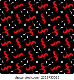 Vintage dark seamless pattern. Vector illustration for print, fabric, cover, packaging, interior decor, blog decoration and other your projects.