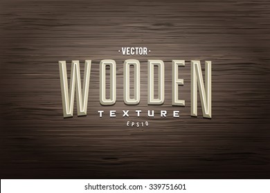 Vintage dark wooden texture template