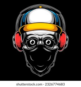 vintage dead head of professional gamer