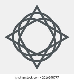 Vintage decoration frame quality vector illustration cut