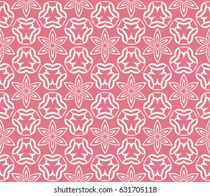 vintage decorative abstract geometric background. seamless vector illustration. for design, wallpaper, fabric, textile