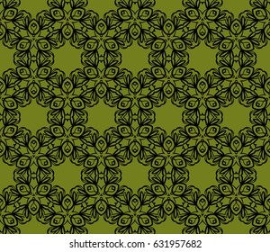 vintage decorative abstract geometric background. seamless vector illustration. for design, wallpaper, fabric, textile
