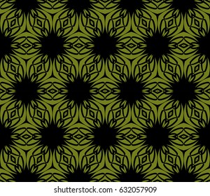 vintage decorative abstract geometric background. seamless vector illustration. for design, wallpaper, fabric, textile