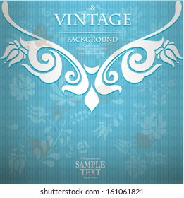 Vintage decorative background