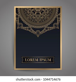 Vintage decorative business card