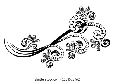 Vintage decorative calligraphic borders. Template signage, logos, labels, stickers, cards. Classic design elements for greeting cards, diplomas, certificates and awards. Graphic design page.