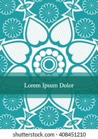 Vintage decorative card or invitation - Vector illustration.