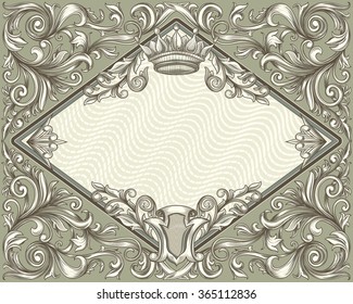 Vintage decorative design