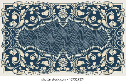 Vintage decorative design