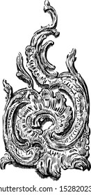 vintage decorative element