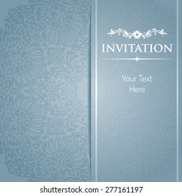 Vintage decorative elements. Floral background for wedding card or invitation. Vector greeting postcard. Elegance pattern with flowers roses floral illustration vintage style
