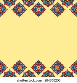 Vintage decorative elements. Hand drawn background. Vector illustration