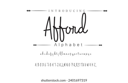 Vintage decorative font. Lettering design in retro style with label. Perfect for alcohol labels, logos, shops and many other.