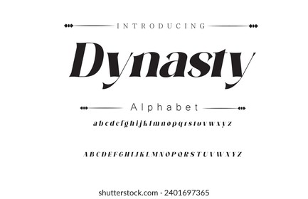 Vintage decorative font. Lettering design in retro style with label. Perfect for alcohol labels, logos, shops and many other.