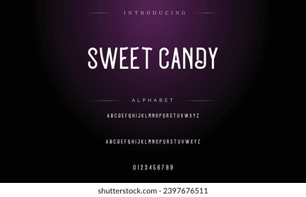 Vintage decorative font named with label design and background pattern
