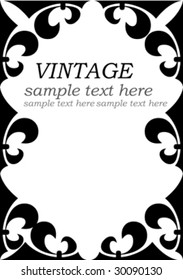 vintage decorative frame