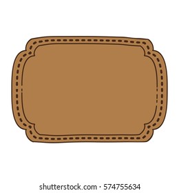 Vintage decorative frame icon vector illustration graphic design