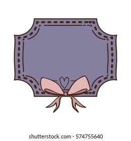 Vintage decorative frame icon vector illustration graphic design