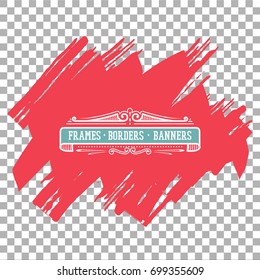 vintage decorative frames and flourishes