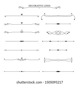 decorative lines vintage