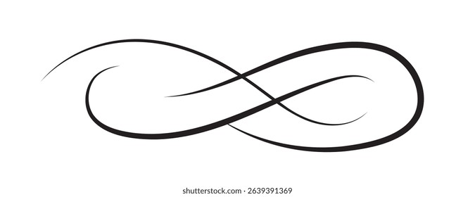 Vintage decorative lines. text dividers. Line border. Lines separators, Borders, Vintage dividers, Underline elements. Vector illustration