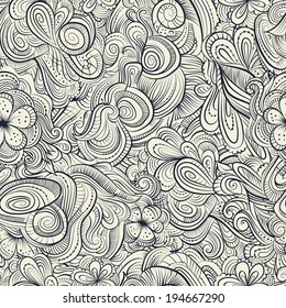 Vintage decorative ornamental seamless pattern