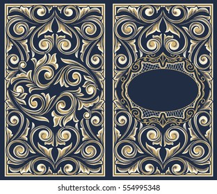 Vintage decorative ornate design