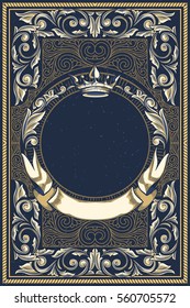 Vintage decorative ornate design