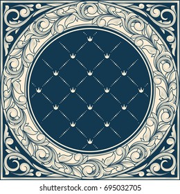Vintage decorative ornate design