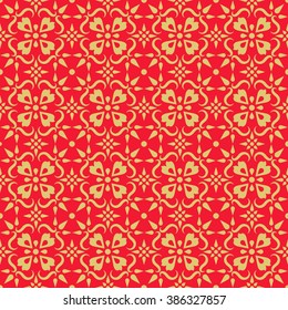 vintage decorative pattern, seamless background