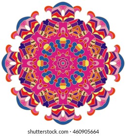 Vintage decorative pattern.Hand drawn background.Suitable for printing on fabric and paper. Arabic, Islam,Indian, ottoman motifs.You can change the background.