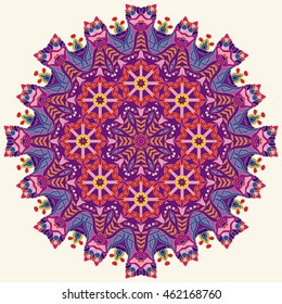 Vintage decorative pattern.Hand drawn background.Suitable for printing on fabric and paper. Arabic, Islam,Indian, ottoman motifs.You can change the background.