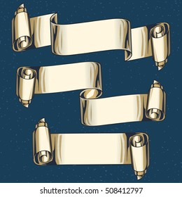 Vintage decorative ribbons