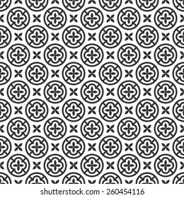 vintage decorative seamless pattern background