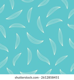 Vintage Decorative seamless pattern in classic style with small flowers, ditsy. Light silhouettes of flowers, two-color ornament shabby chic