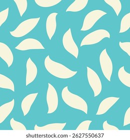 Vintage Decorative seamless pattern in classic style with small flowers, ditsy. Light silhouettes of flowers, two-color ornament shabby chic