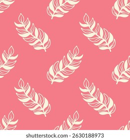 Vintage decorativo sem emenda padrão em estilo clássico com flores pequenas, ditsy. Silhuetas claras de flores, ornamento de duas cores shabby chique